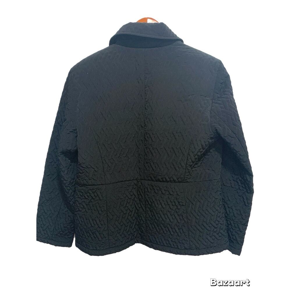 Esprit Women Quilted Lightweight Jacket Black Sz M - Picture 2 of 7
